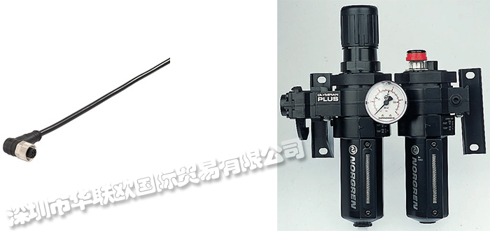 英國諾冠NORGREN G 1/4 FRL,自動排水器,40ΜM 過濾尺寸 - 帶壓力表